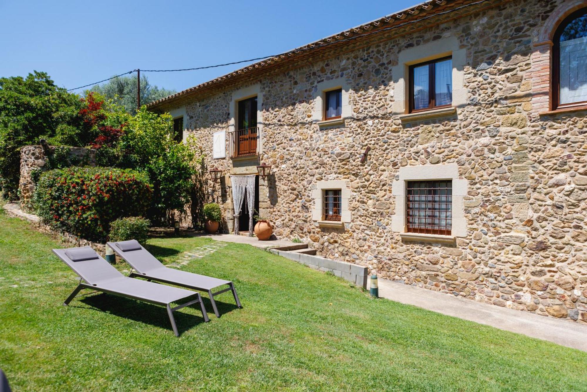 Turisme Rural - Mas Vila - Monells La Bisbal d'Emporda 外观 照片