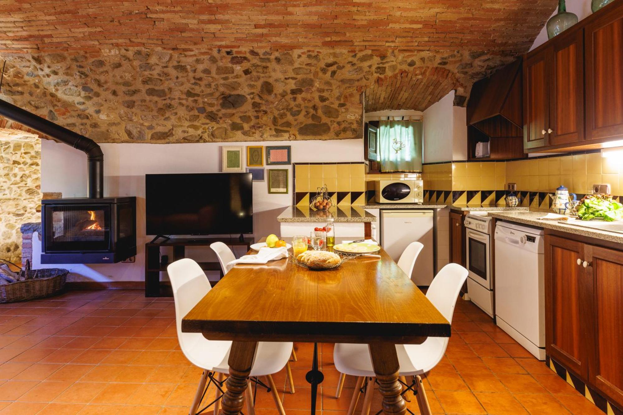 Turisme Rural - Mas Vila - Monells La Bisbal d'Emporda 外观 照片