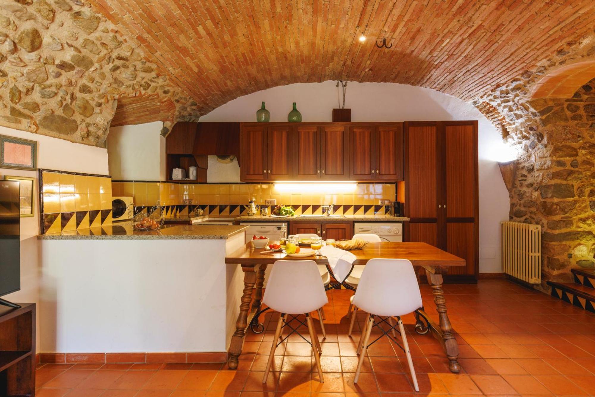 Turisme Rural - Mas Vila - Monells La Bisbal d'Emporda 外观 照片