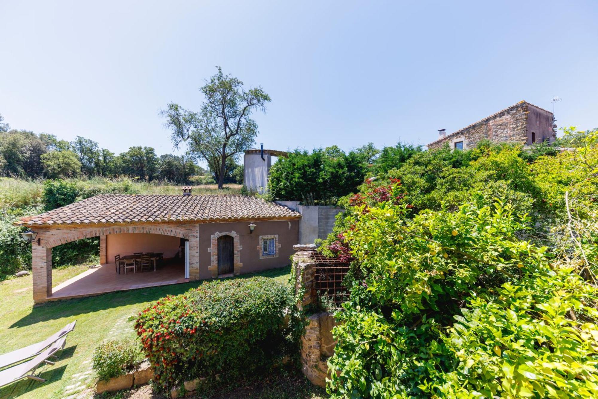Turisme Rural - Mas Vila - Monells La Bisbal d'Emporda 外观 照片